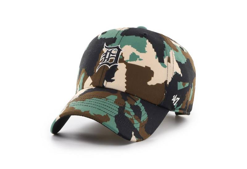 '47 Brand Baseball Cap '47 Brand Cap MLB Detroit Tigers Digital Star '47 Clean Up (Basecap) von '47 Brand