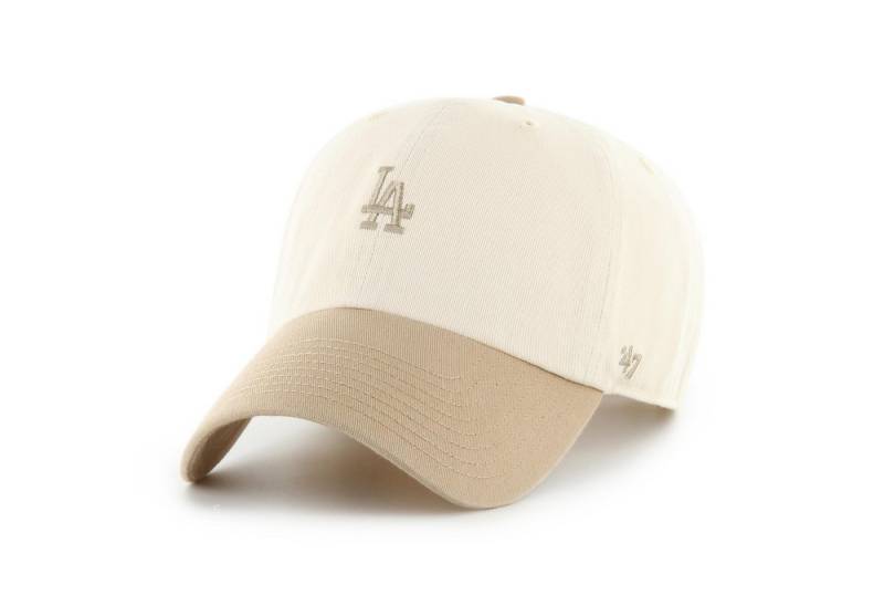 '47 Brand Baseball Cap '47 Brand Cap MLB LA Dodgers Base Runner TT '47 CLEAN UP Natural (NTB) (Basecap, Basecap) von '47 Brand