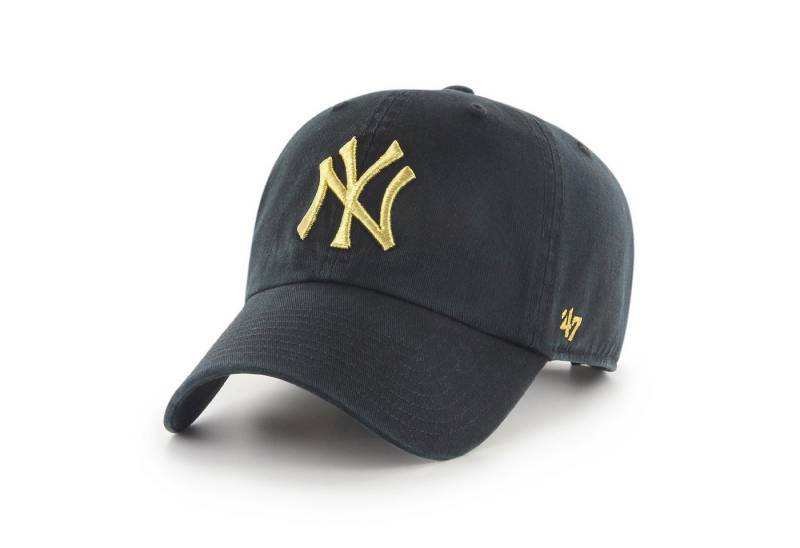 '47 Brand Baseball Cap '47 Brand Cap MLB New York Yankees Metallic '47 CLEAN UP (Basecap, Basecap) von '47 Brand