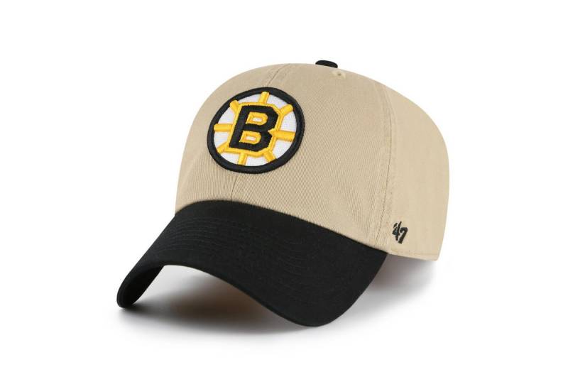 '47 Brand Baseball Cap '47 Brand Cap NHL Boston Bruins Two Tone '47 CLEAN UP (Basecap, Basecap) von '47 Brand
