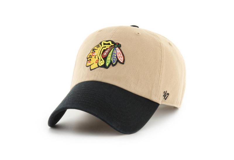 '47 Brand Baseball Cap '47 Brand Cap NHL Chicago Blackhawks Two Tone '47 CLEAN UP (Basecap, Basecap) von '47 Brand