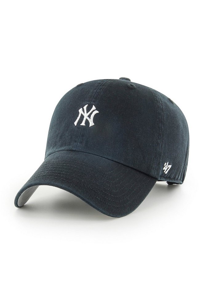 '47 Brand Baseball Cap 47 Brand Cap NY YANKEES B-BSRNR17GWS-BKC Black Schwarz Weiß von '47 Brand