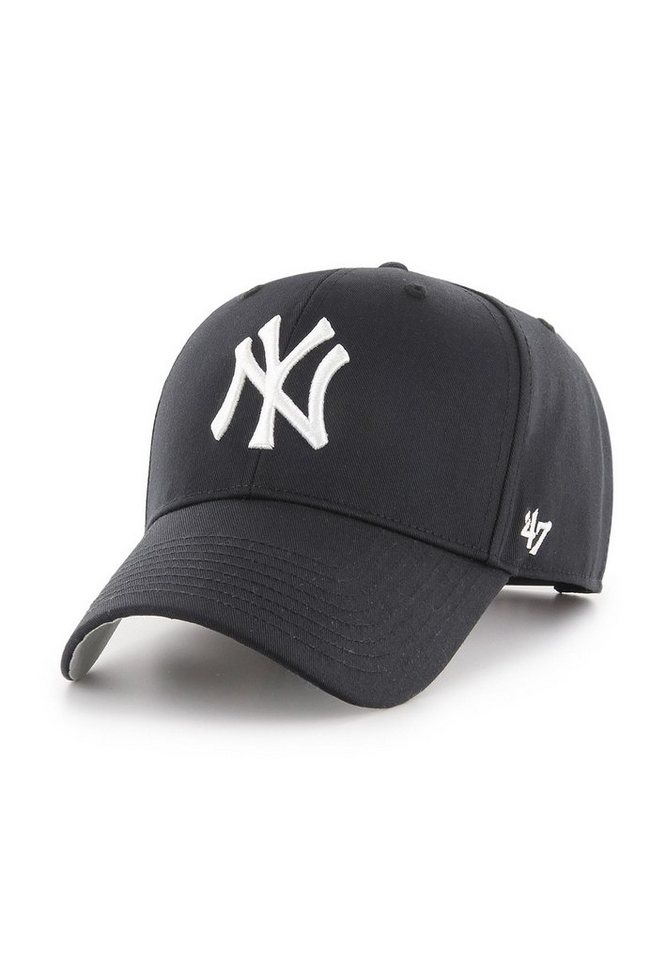 '47 Brand Baseball Cap 47 Brand Cap NY YANKEES B-RAC17CTP-BK Schwarz Weiß von '47 Brand