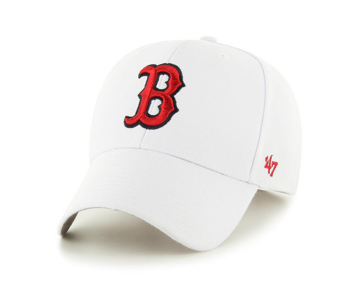 '47 Brand Baseball Cap '47 Brand MLB Boston Red Sox '47 MVP Curved Cap White (Basecap) von '47 Brand