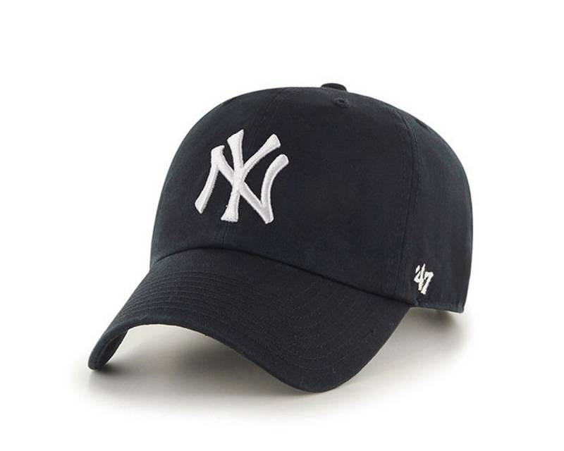 '47 Brand Baseball Cap '47 Brand MLB New York Yankees '47 CLEAN UP Strapback Cap black (Basecap) von '47 Brand