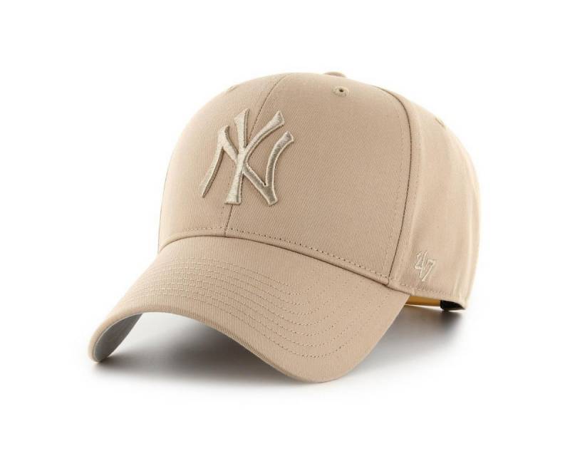 '47 Brand Baseball Cap '47 Brand MLB New York Yankees Raised Basic '47 MVP KIDS Cap Khaki (Basecap) von '47 Brand