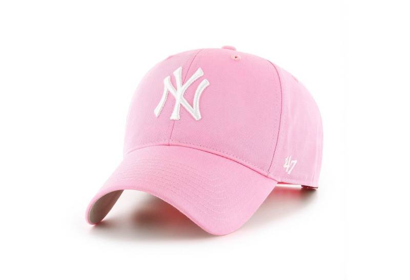 '47 Brand Baseball Cap '47 Brand MLB New York Yankees Raised Basic '47 MVP KIDS Cap Rose Kid (Basecap) von '47 Brand