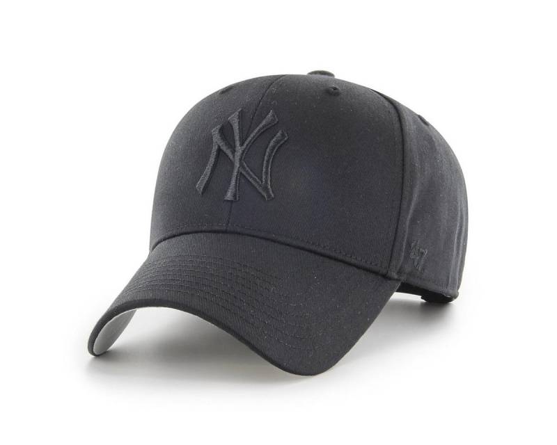 '47 Brand Baseball Cap '47 Brand MLB New York Yankees Raised Basic MVP KIDS Cap Black/Black (Basecap) von '47 Brand