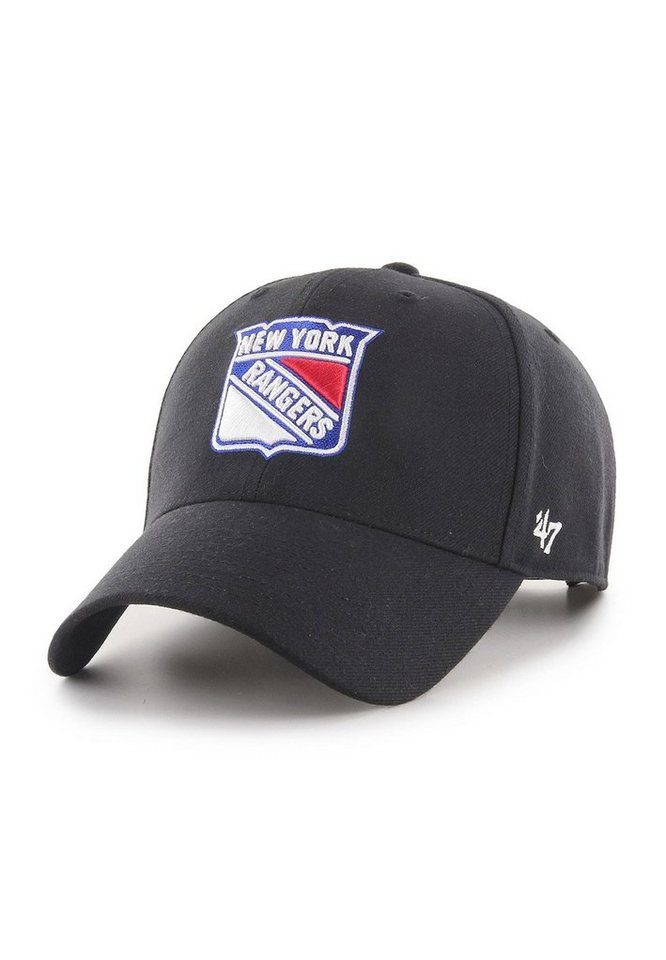 '47 Brand Baseball Cap 47 Brand MVP Adjustable Cap NY RANGERS H-MVP13WBV-BKB Schwarz von '47 Brand