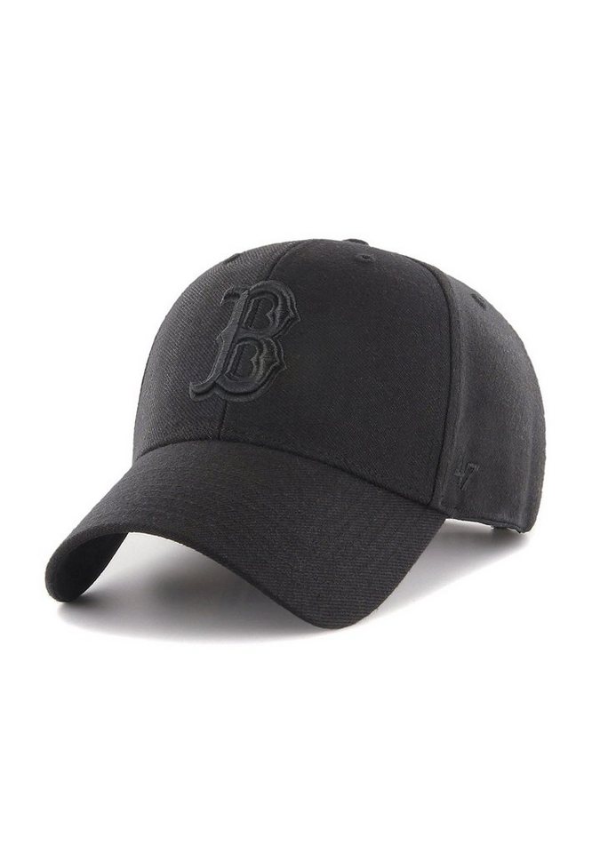 '47 Brand Baseball Cap 47 Brand MVP Cap BOSTON RED SOX BMVPSP02WBPBKB Schwarz Schwarz von '47 Brand
