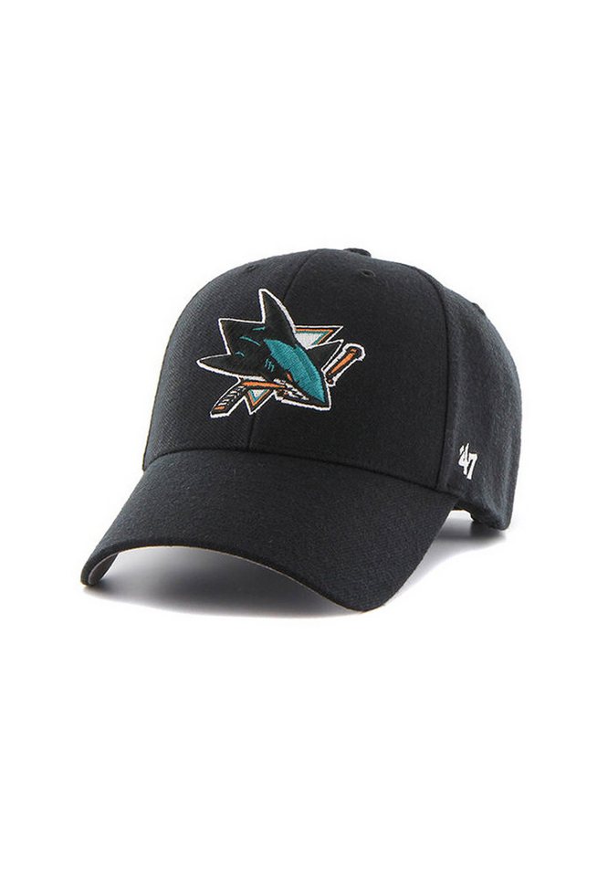 '47 Brand Baseball Cap 47 Brand MVP22 Adjustable Cap SAN JOSE SHARKS Schwarz von '47 Brand