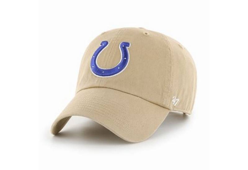'47 Brand Baseball Cap '47 Brand NFL Cap Indianapolis Colts '47 CLEAN UP (Basecap, Basecap) Strapback-Verschluss mit Colts-Fähnchen von '47 Brand