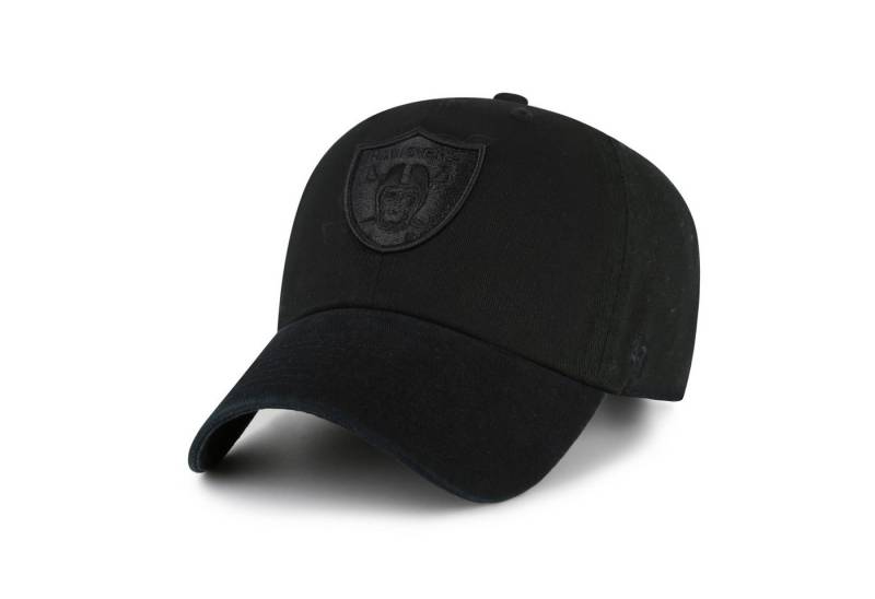 '47 Brand Baseball Cap '47 Brand NFL Cap Las Vegas Raiders '47 CLEAN UP (Basecap, Basecap) Strapback-Verschluss mit Raiders-Fähnchen von '47 Brand