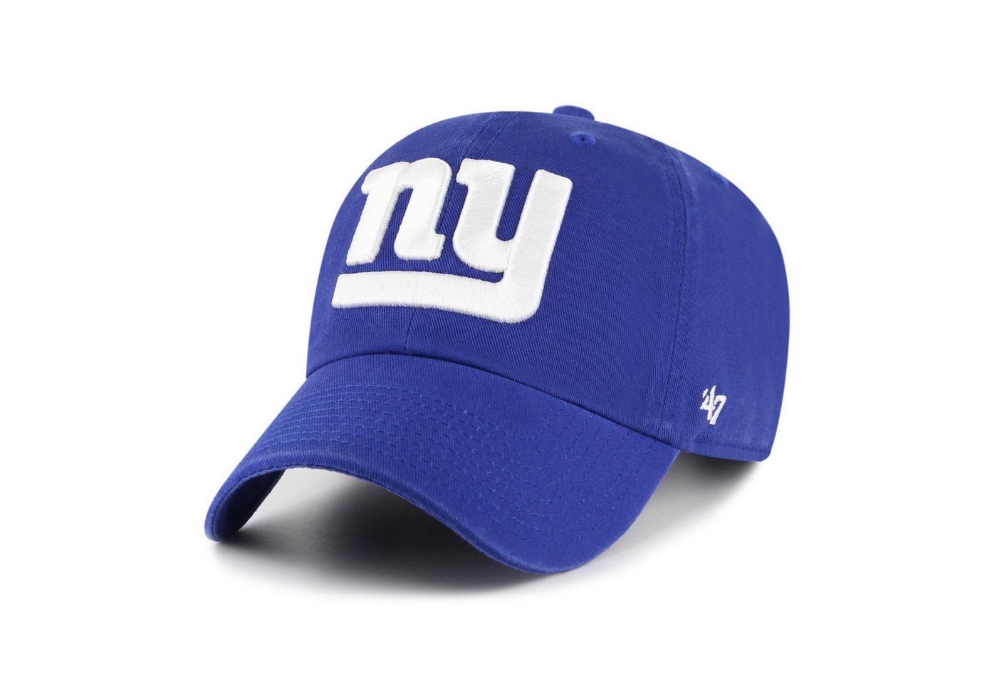 '47 Brand Baseball Cap '47 Brand NFL Cap New York Giants '47 CLEAN UP (Basecap, Basecap) Strapback-Verschluss mit Giants-Fähnchen von '47 Brand