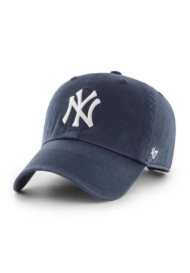 '47 Brand Baseball Cap New York Yankees MLB Clean Up Blau Verstellbare Cap für Kinder '47 (1-St) von '47 Brand