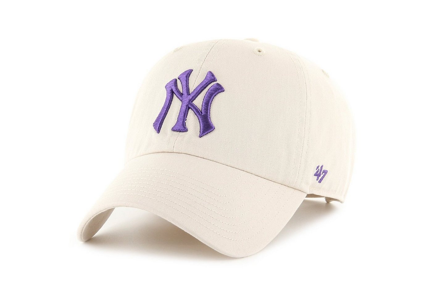 '47 Brand Baseball Cap Strapback CLEAN UP New York Yankees bone von '47 Brand