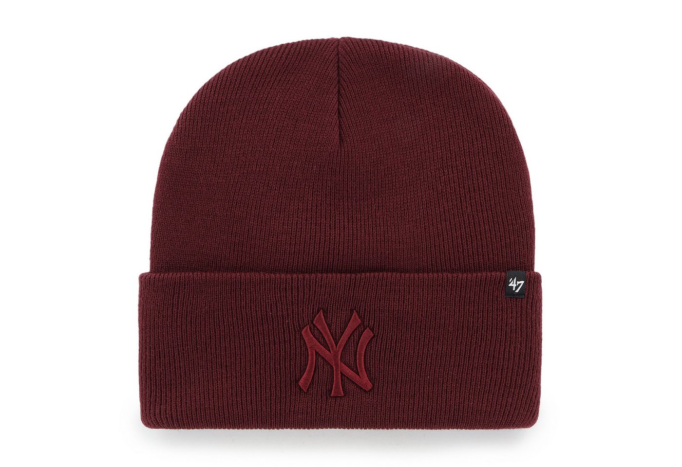 '47 Brand Beanie '47 Brand Beanie MLB Oversized Haymaker 47 CUFF KNIT Dark Maroon (KMI) (Beanie, Beanie) von '47 Brand