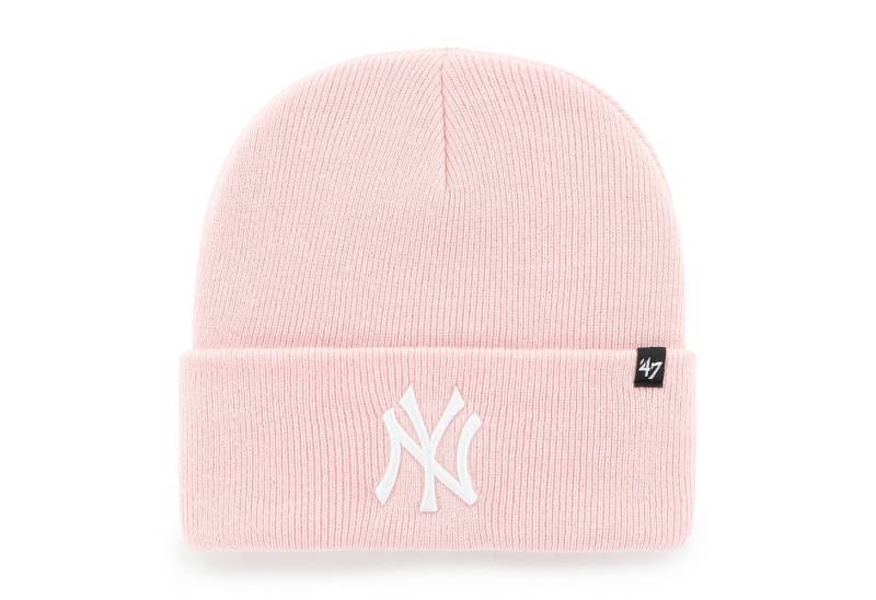 '47 Brand Beanie '47 Brand Beanie MLB Oversized Haymaker '47 CUFF KNIT Pink NYY (Beanie, Beanie) von '47 Brand