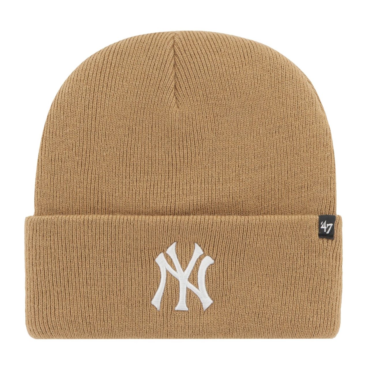 47 Brand Beanie Wintermütze - HAYMAKER NY Yankees camel von 47 Brand