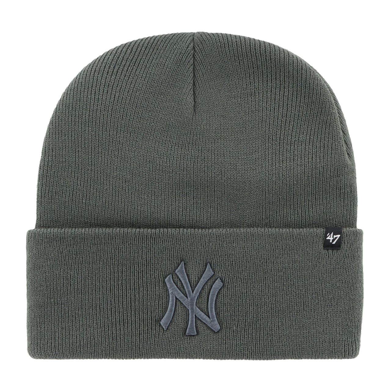 47 Brand Beanie Wintermütze - HAYMAKER NY Yankees charcoal von 47 Brand