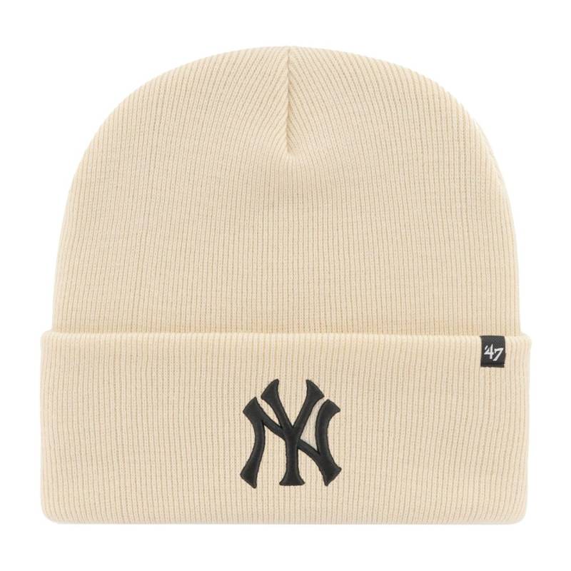 47 Brand Beanie Wintermütze - HAYMAKER NY Yankees natural von 47 Brand