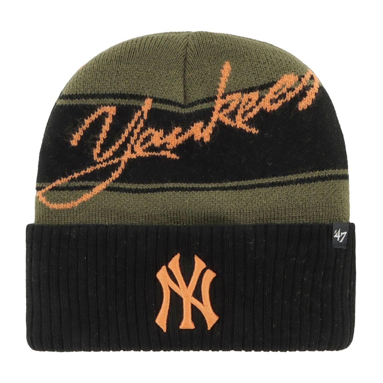 47 Brand Beanie Wintermütze - ITALIC New York Yankees wood von 47 Brand