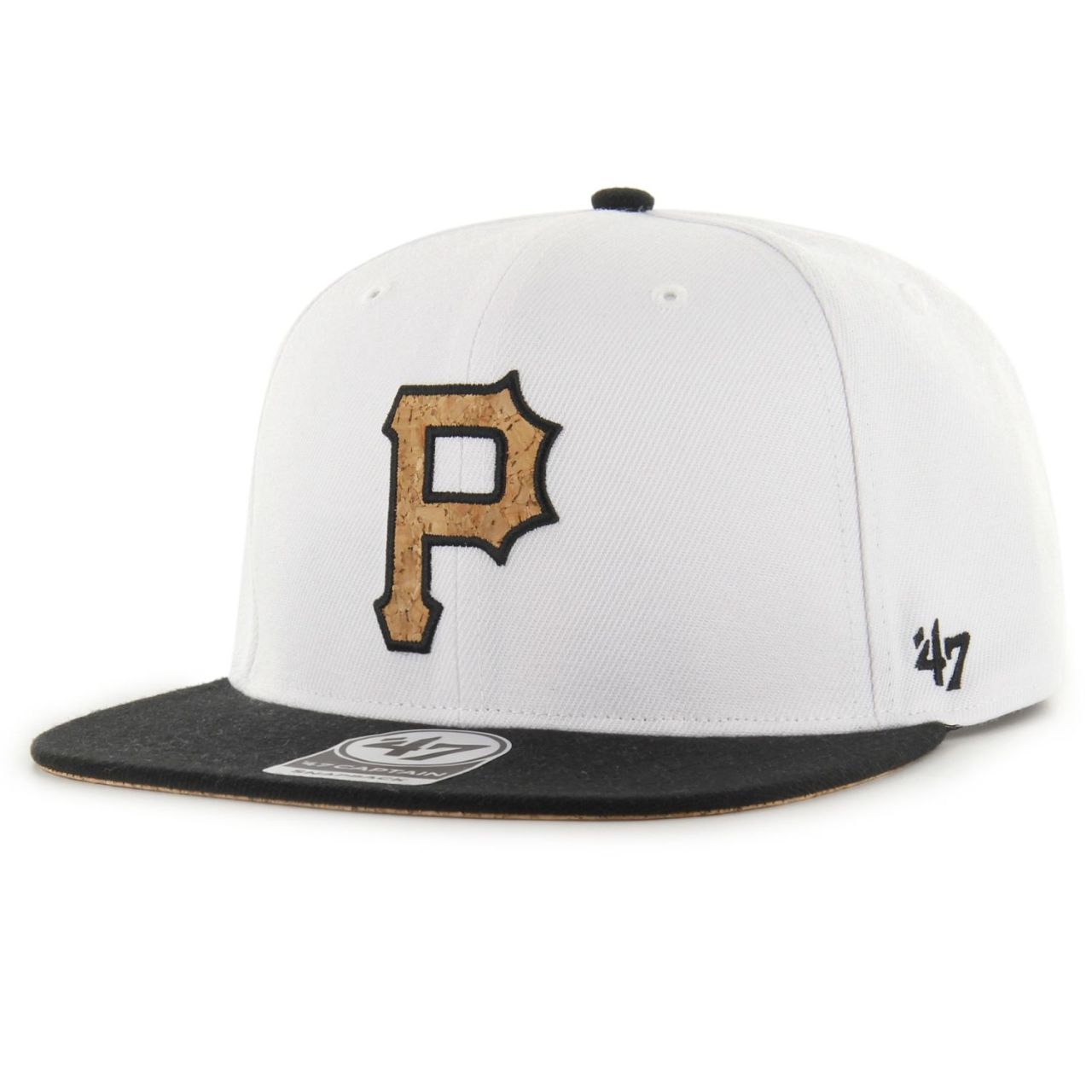 47 Brand Captain Snapback Cap - CORKSCREW Pittsburgh Pirates von 47 Brand