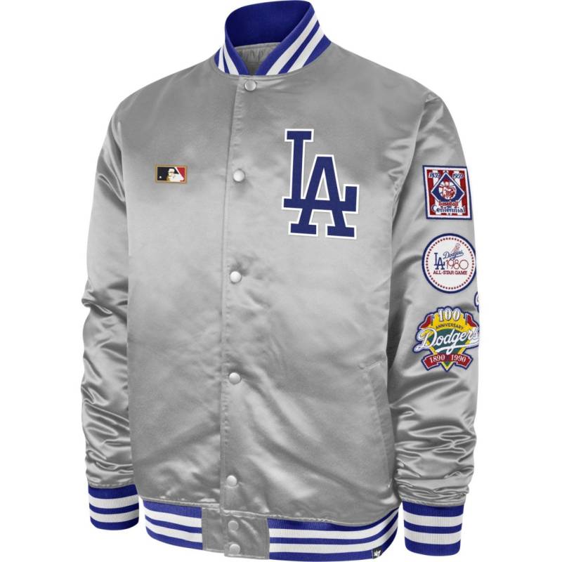 47 Brand College Bomber Jacke PATCHES Los Angeles Dodgers von 47 Brand