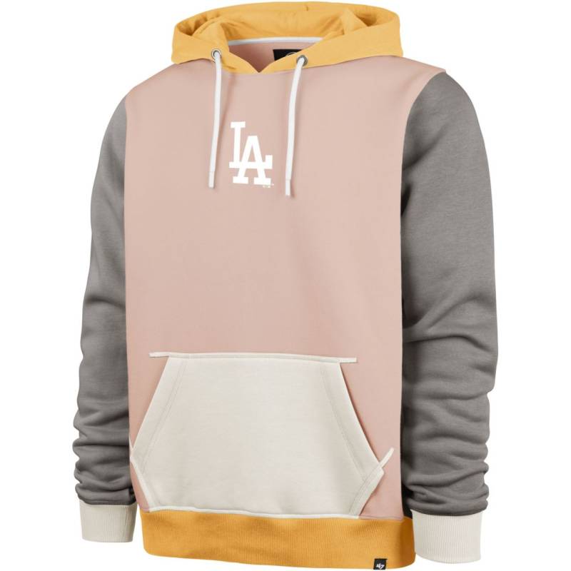 47 Brand Color Fleece Hoody - BLOCK Los Angeles Dodgers von 47 Brand