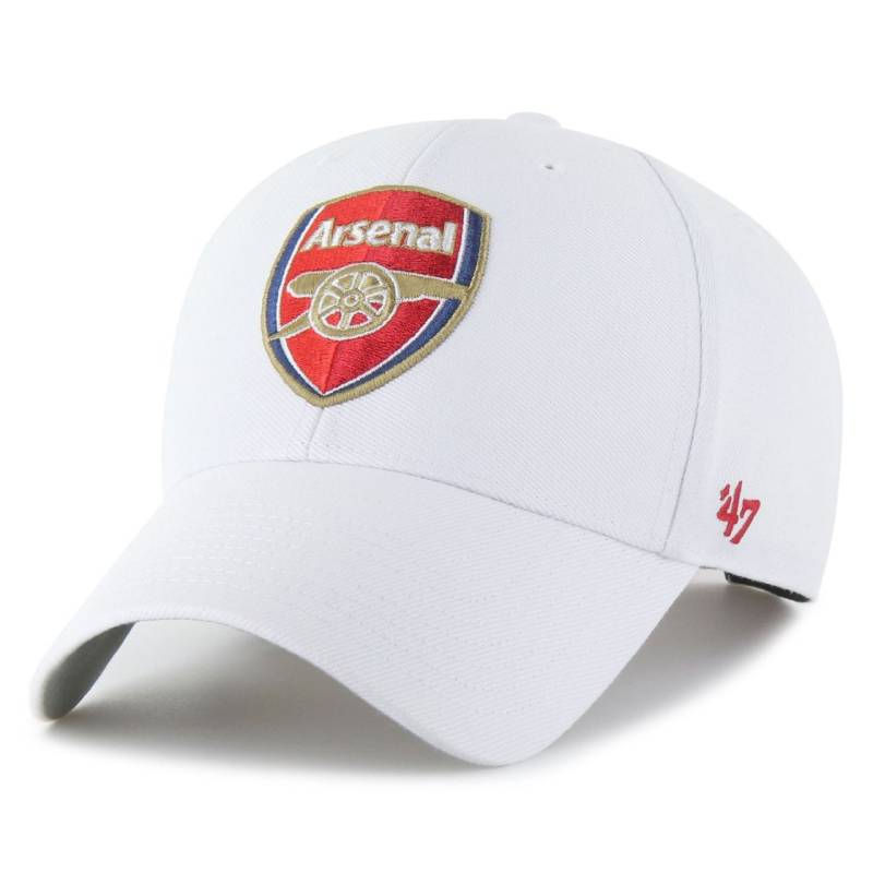 47 Brand Curved Snapback Cap - FC Arsenal London weiß von 47 Brand