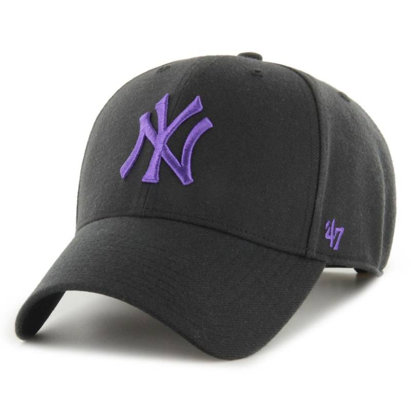 47 Brand Curved Snapback Cap MLB New York Yankees schwarz von 47 Brand