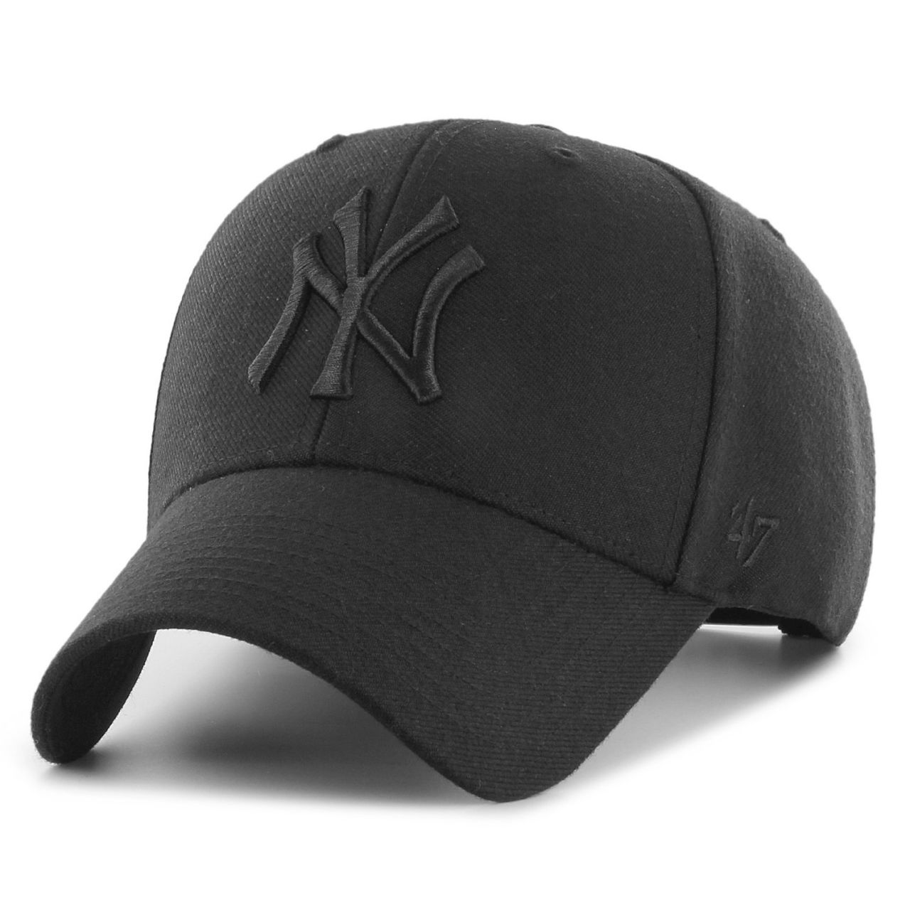 47 Brand Curved Snapback Cap MLB New York Yankees schwarz von 47 Brand