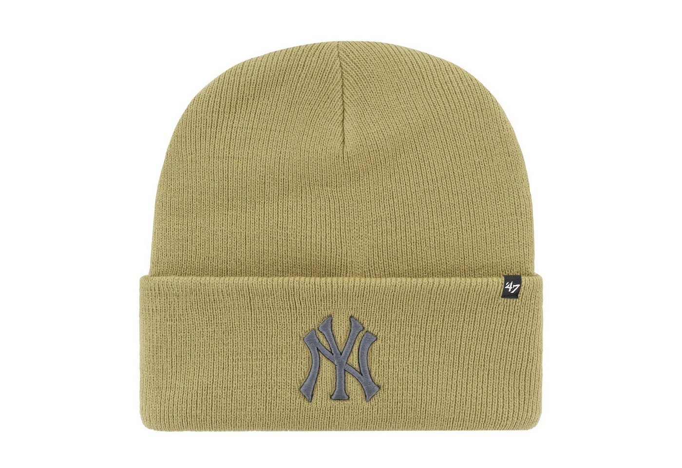 '47 Brand Fleecemütze Beanie HAYMAKER NY Yankees old gold von '47 Brand