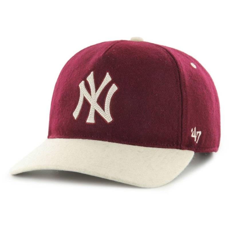 47 Brand Hitch Cap - CHAINSCRIPT New York Yankees maroon von 47 Brand