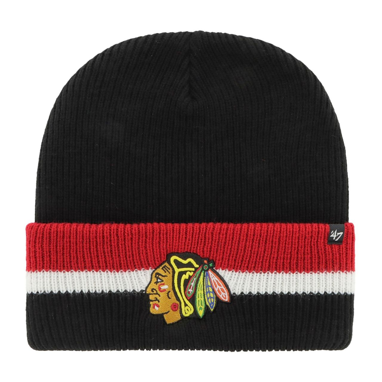 47 Brand Knit Wintermütze - SPLIT CUFF Chicago Blackhawks von 47 Brand