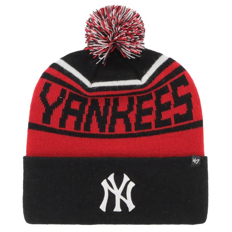 47 Brand Knit Wintermütze - STYLUS New York Yankees rot von 47 Brand