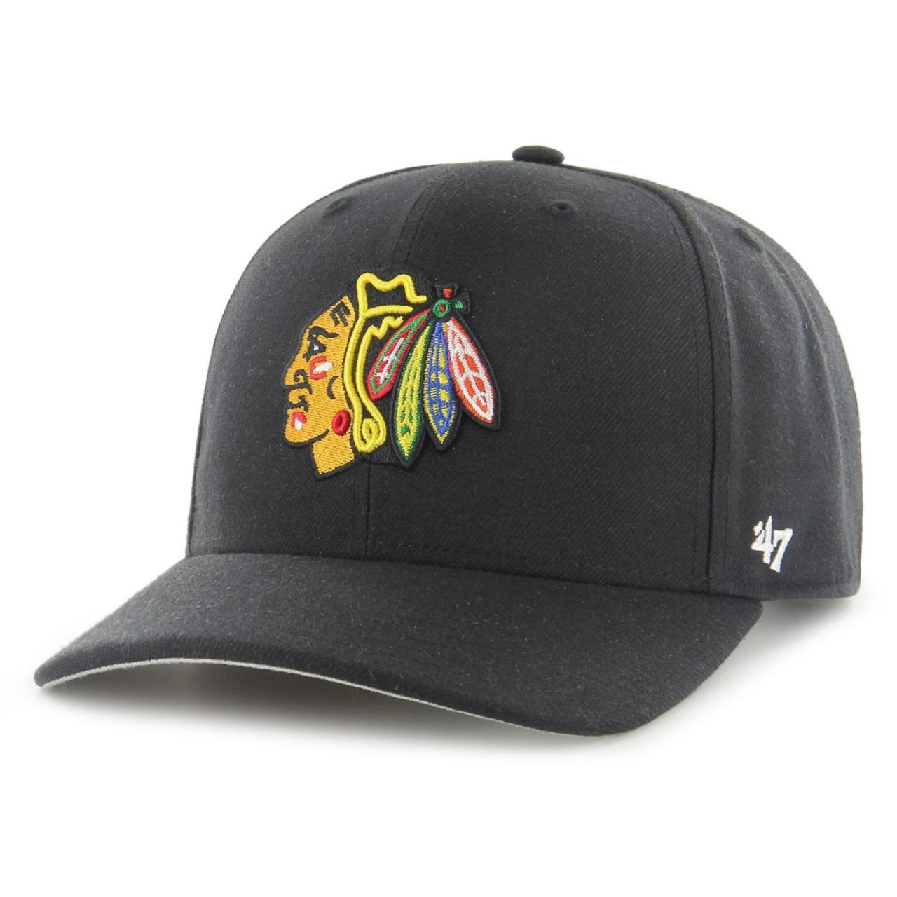 47 Brand Low Profile Snapback Cap - ZONE Chicago Blackhawks von 47 Brand