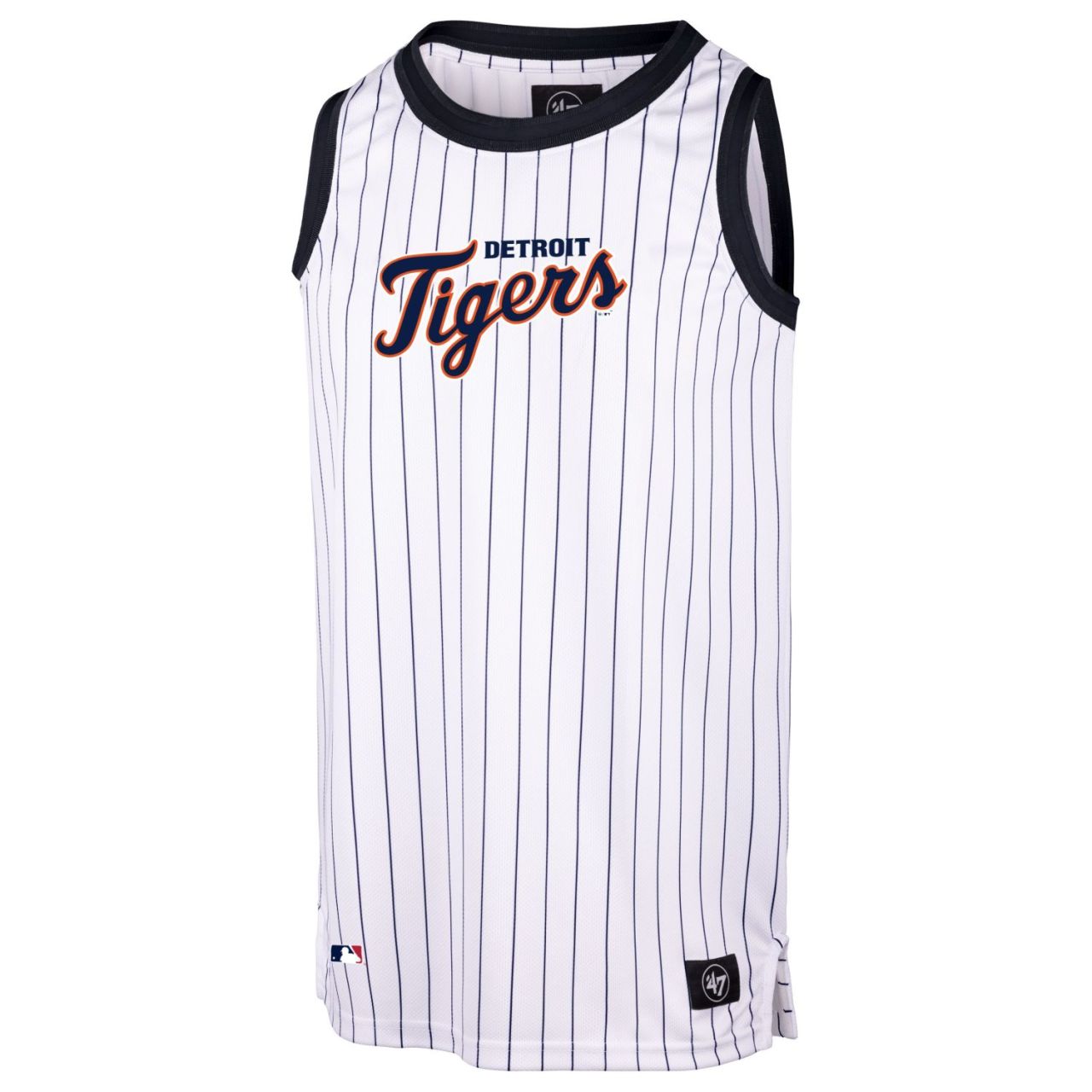 47 Brand Mesh Tank Top - GRAFTON Detroit Tigers pinstriped von 47 Brand