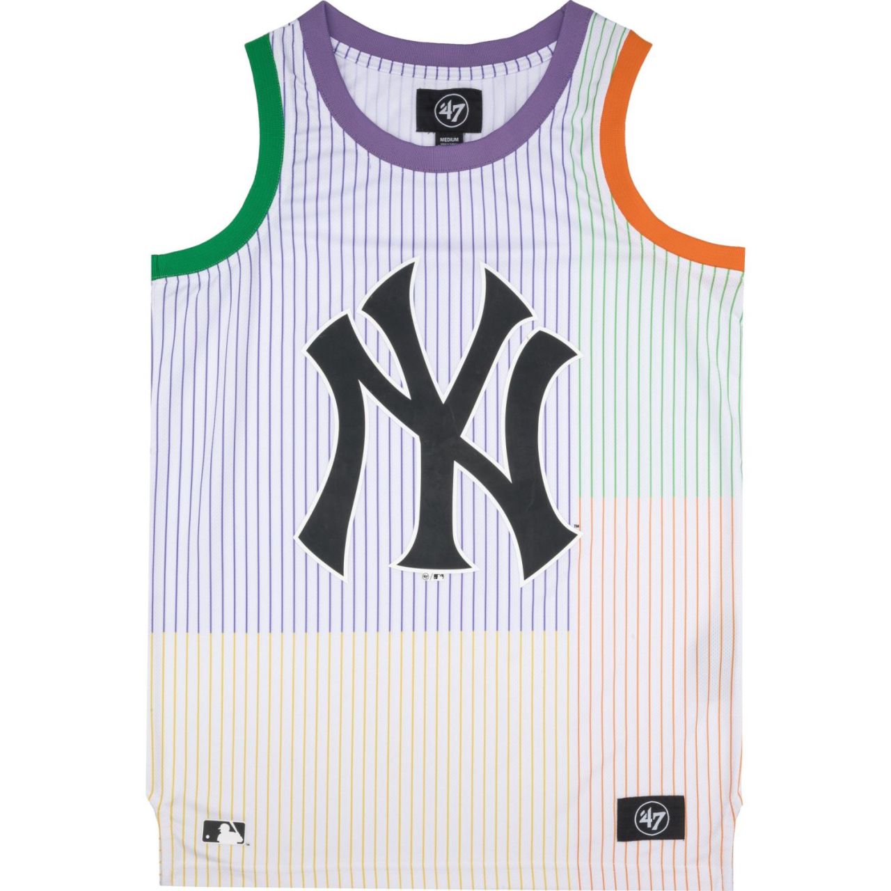 47 Brand Mesh Tank Top - GRAFTON NY Yankees pinstriped von 47 Brand