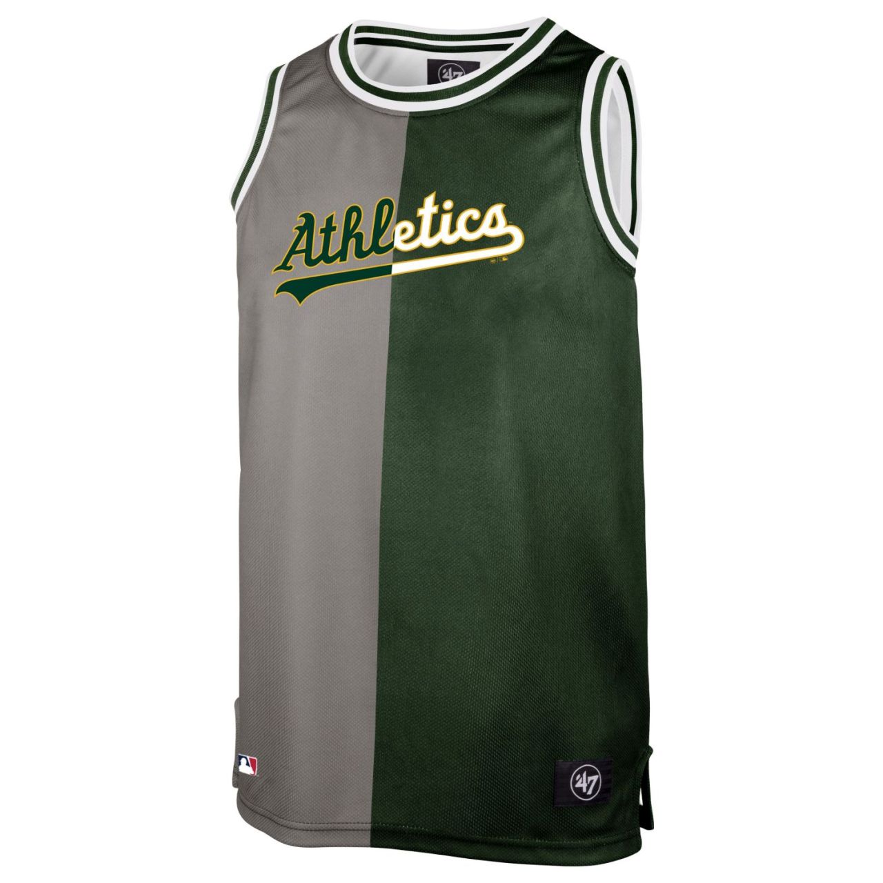 47 Brand Mesh Tank Top - SPLIT Oakland Athletics von 47 Brand