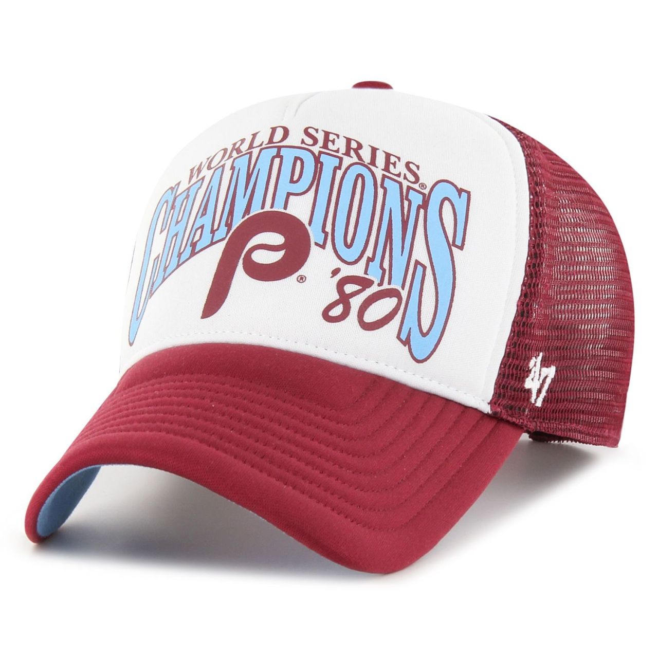 47 Brand Mesh Trucker Cap - FOAM CHAMP Philadelphia Phillies von 47 Brand