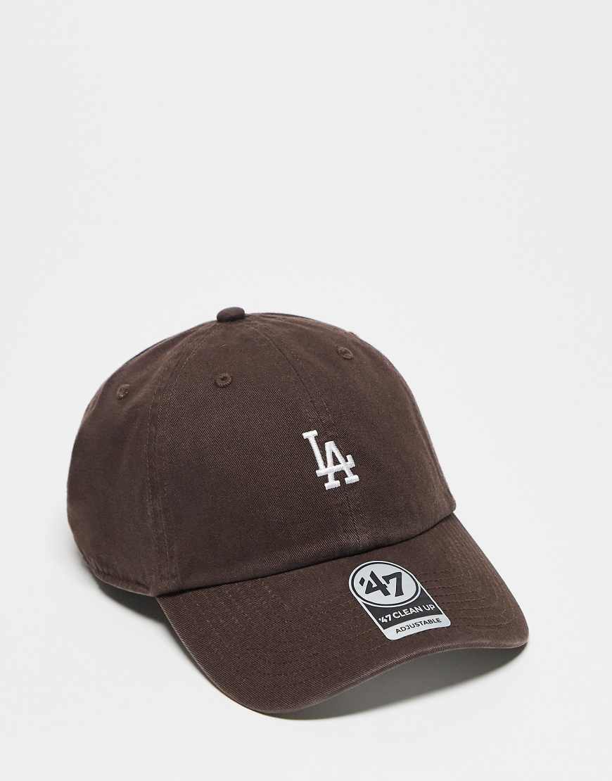47 Brand - Mini LA Dodgers Clean Up - Kappe in Braun-Brown von 47 Brand