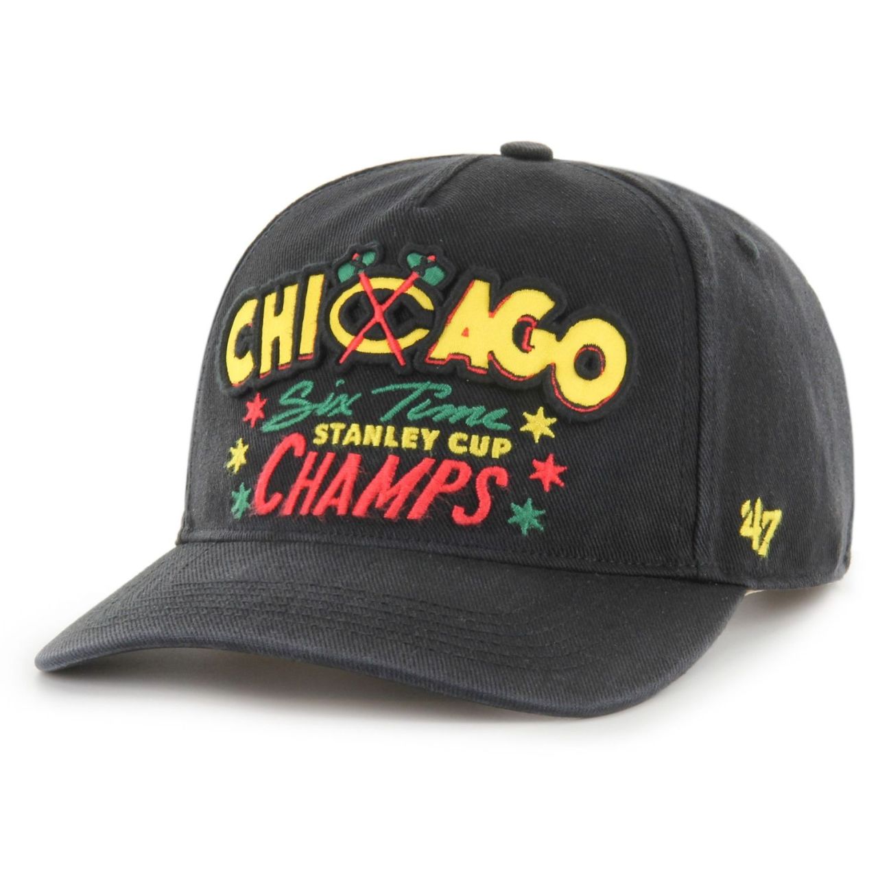 47 Brand NHL Snapback Cap HITCH Charlton Chicago Blackhawks von 47 Brand