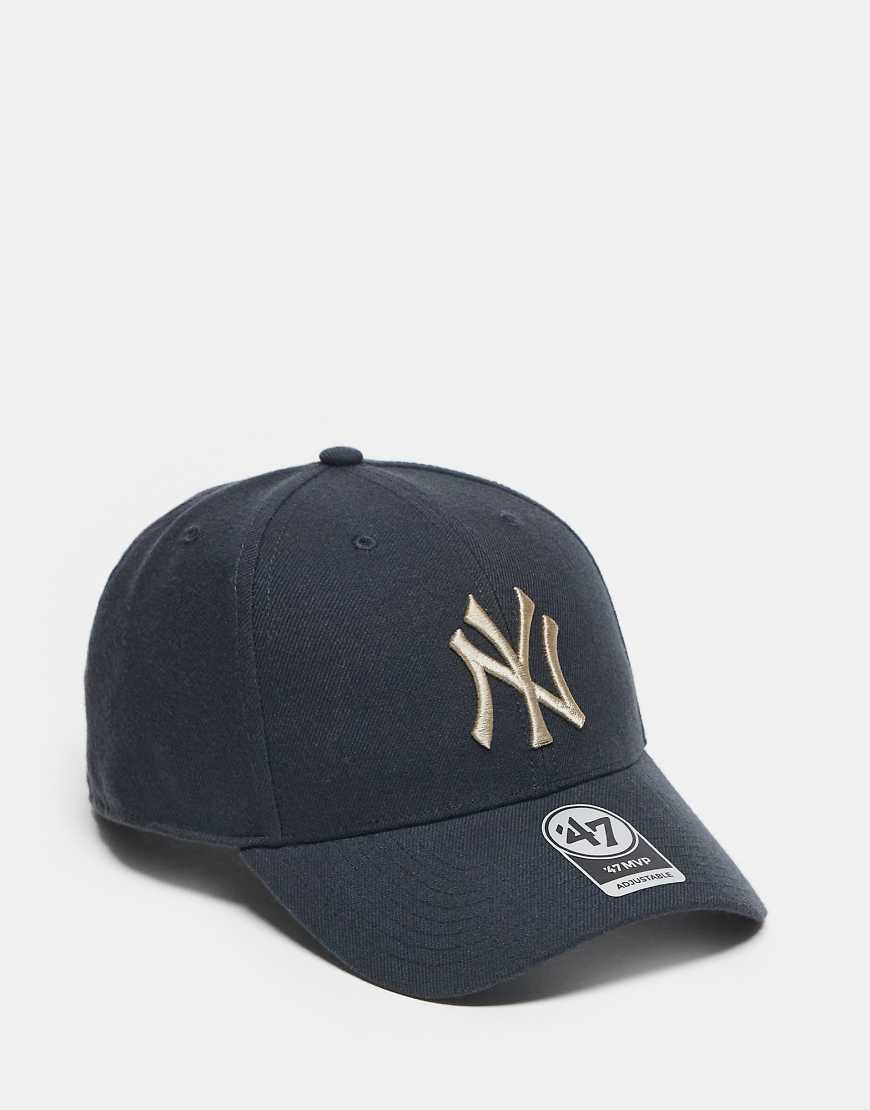 47 Brand - NY Yankees MVP - Kappe in Marineblau von 47 Brand