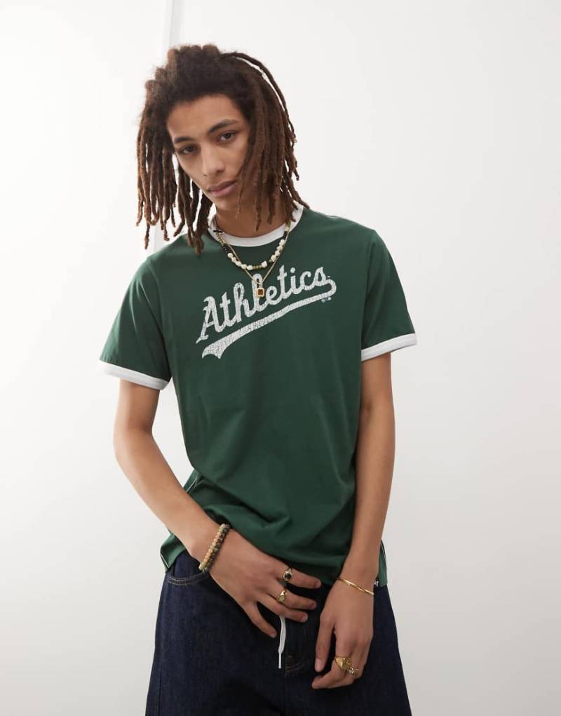 47 Brand - Oaklands - T-Shirt in Grün mit Schriftzug von 47 Brand