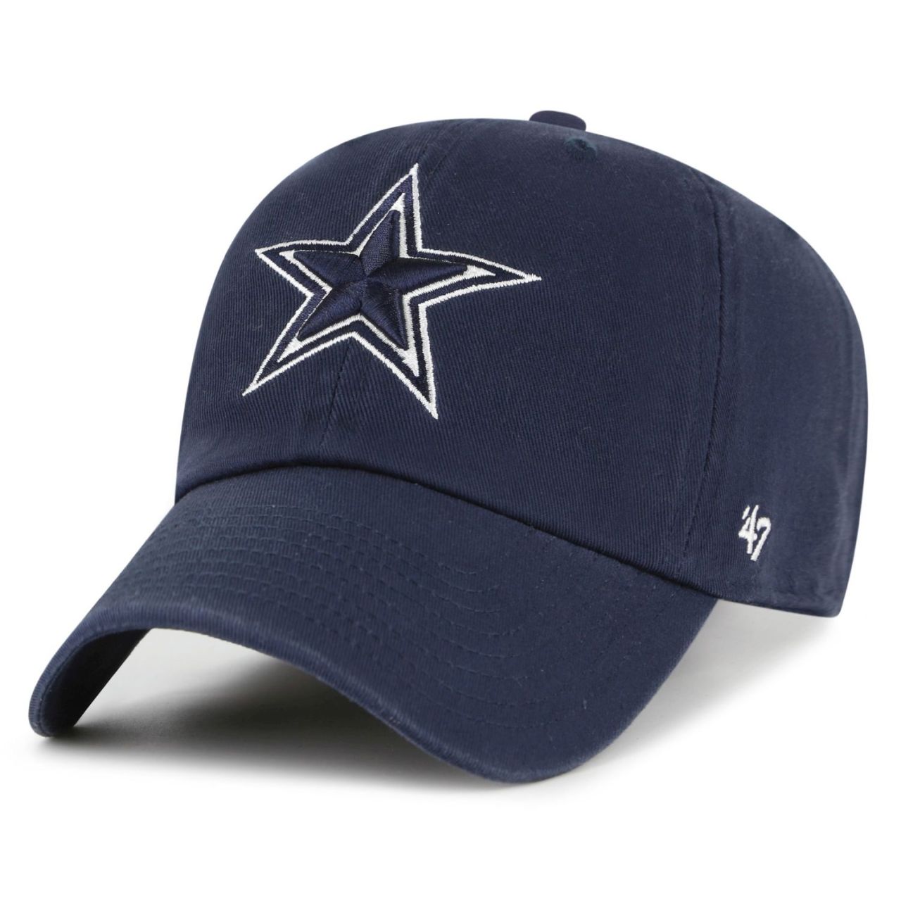 47 Brand Relaxed Cap CLEAN UP Dallas Cowboys von 47 Brand