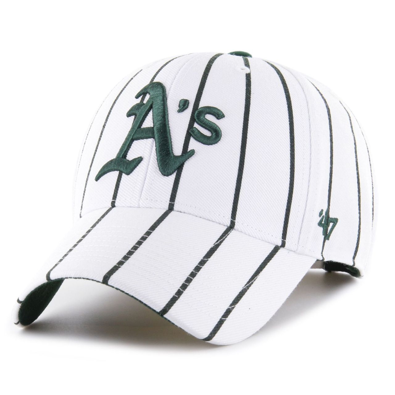 47 Brand Relaxed Fit Cap - BIRD CAGE Oakland Athletics weiß von 47 Brand