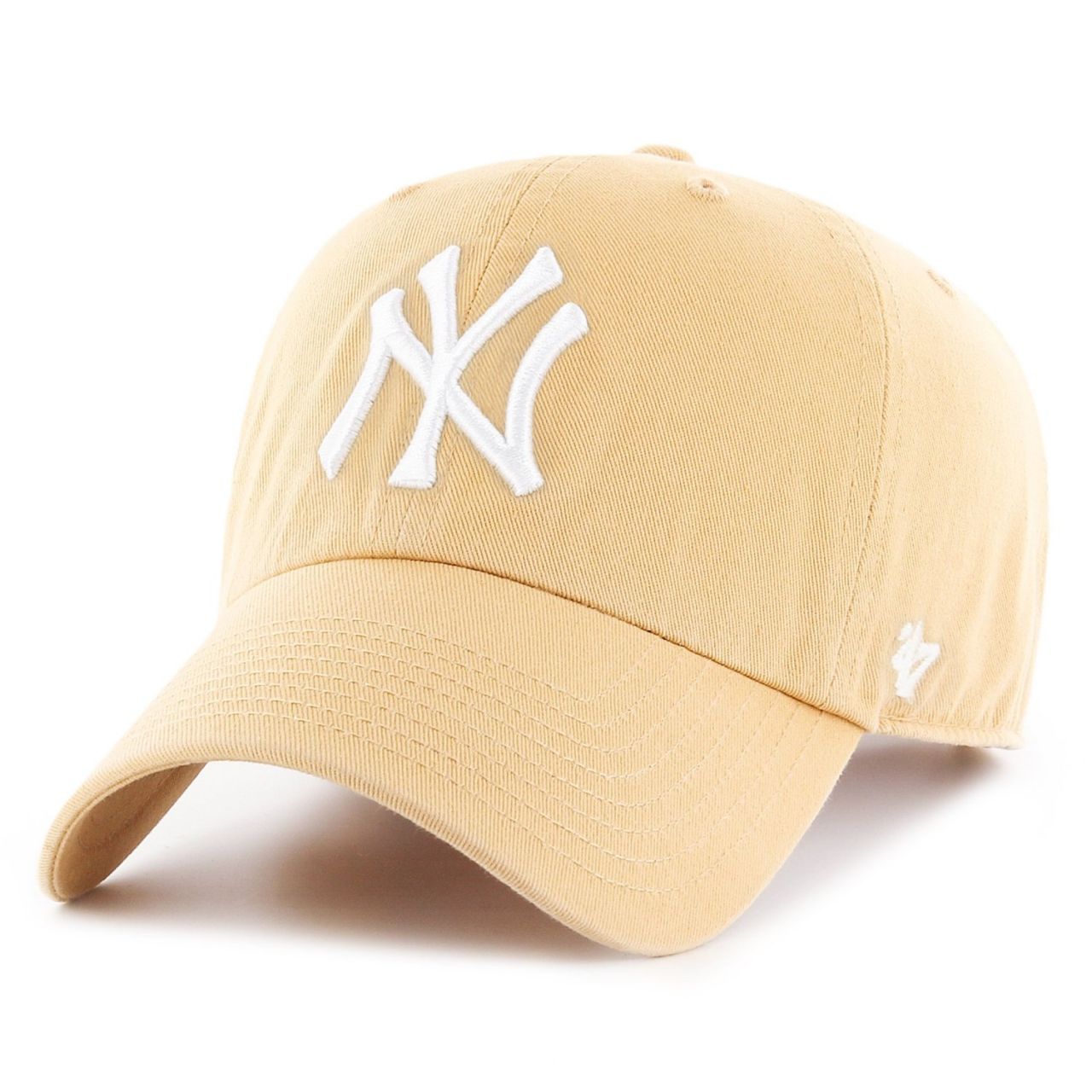 47 Brand Relaxed Fit Cap - MLB New York Yankees hell beige von 47 Brand