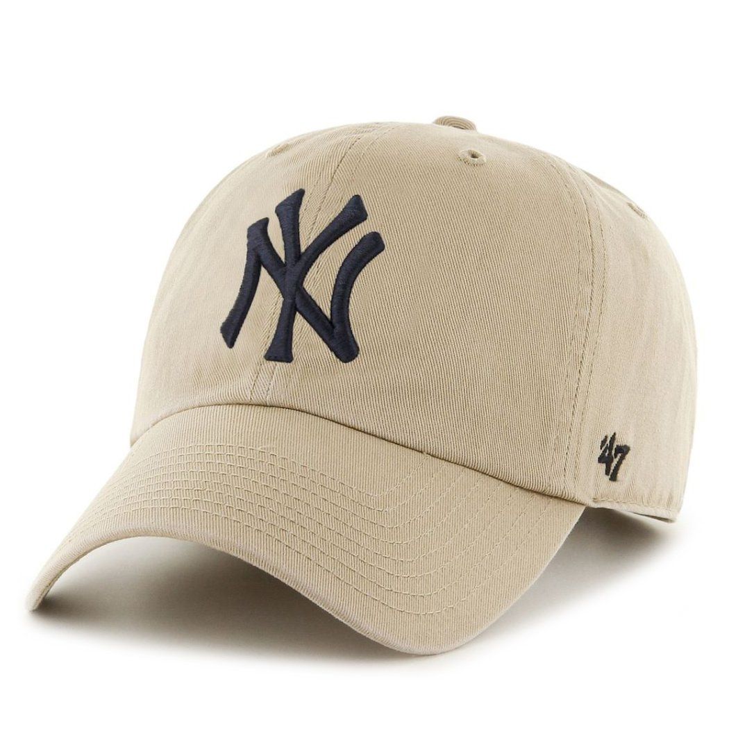 47 Brand Relaxed Fit Cap - MLB New York Yankees khaki beige von 47 Brand