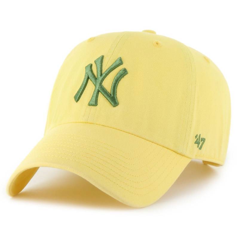 47 Brand Relaxed Fit Cap - MLB New York Yankees maize gelb von 47 Brand